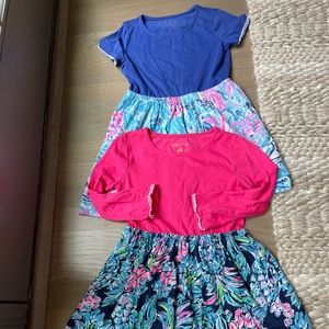 Lilly Pulitzer dress bundle, size 6-7